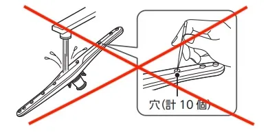 食洗機のノズルのお手入れ方法