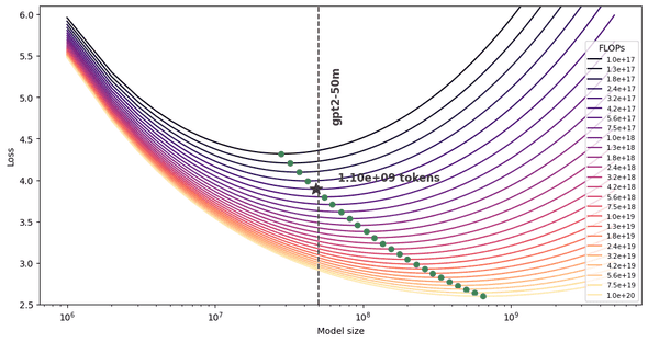 isoFLOP curve